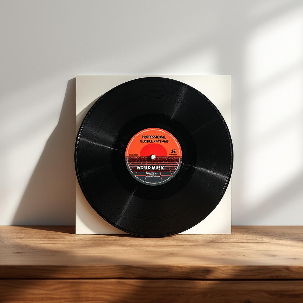 Global Rhythms: World Music Vinyl Experience — Explore the richness of global music with five curated vintage vinyl records in