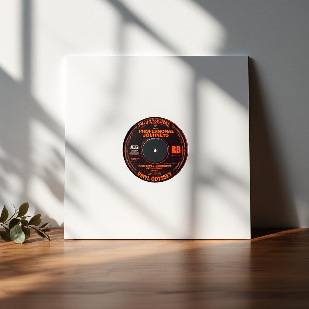Soulful Journeys: R&B Vinyl Odyssey — A curated collection of ten iconic R&B vinyl records, beautifully packaged for c